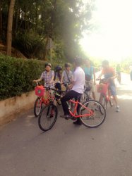 德讯员工风采“红花湖自行车之旅”